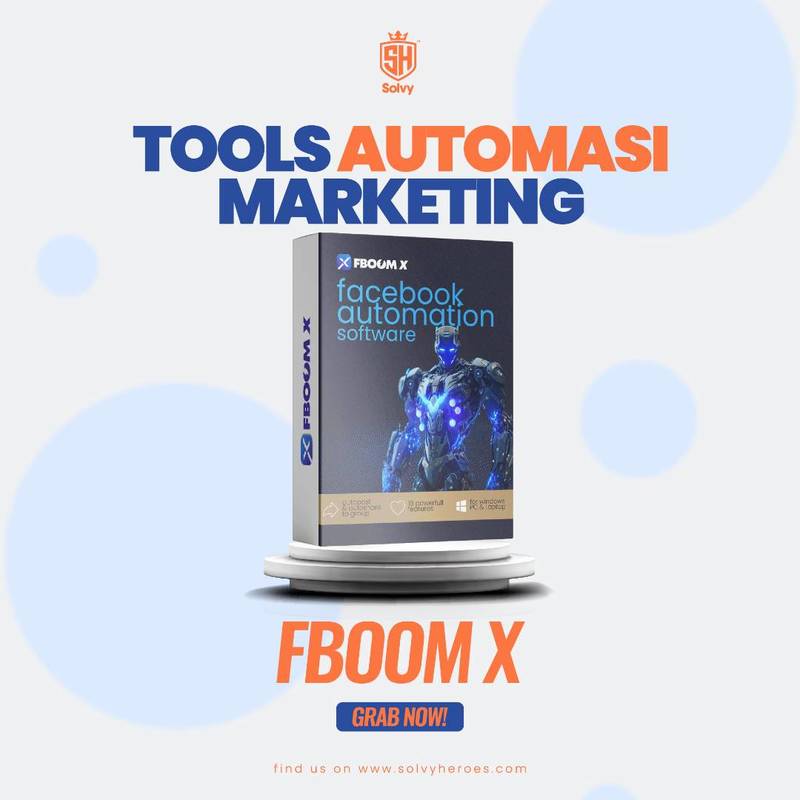 Software FBOOM - X - Automasi Marketing di Facebook